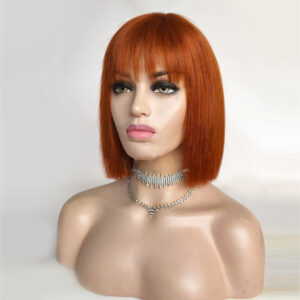 Add a Touch of Glamour With Brown Bob Wig
